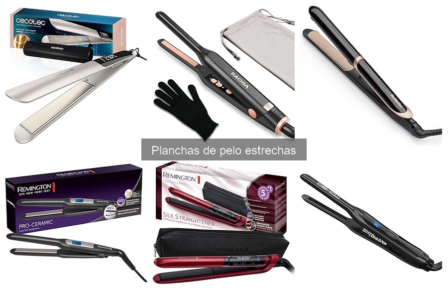 Planchas de pelo estrechas vs anchas: ¿cuál elegir?