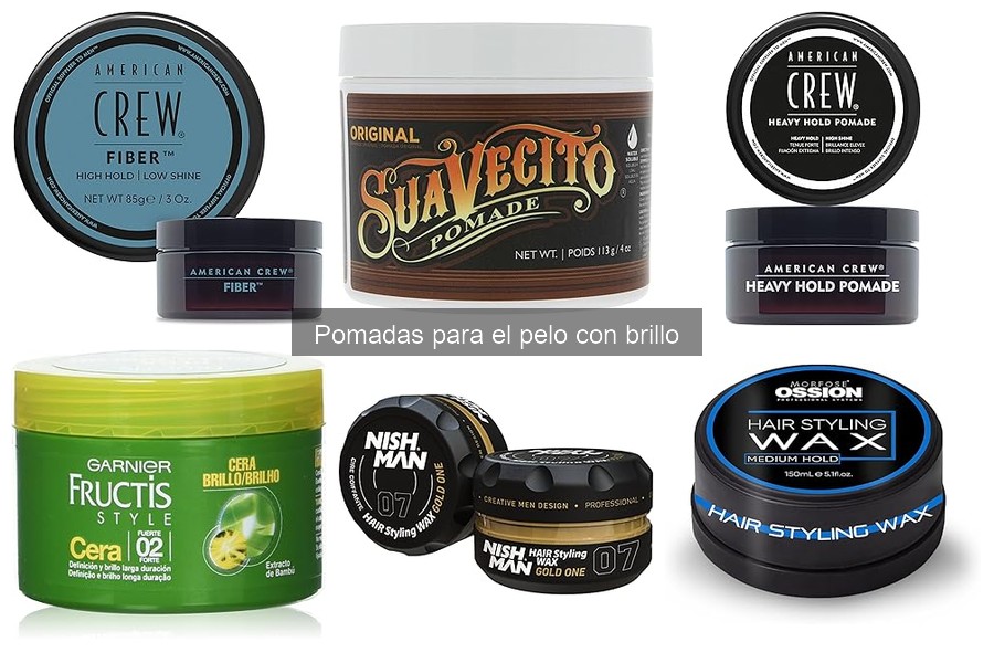 Pomadas para el pelo con brillo recomendadas por expertos