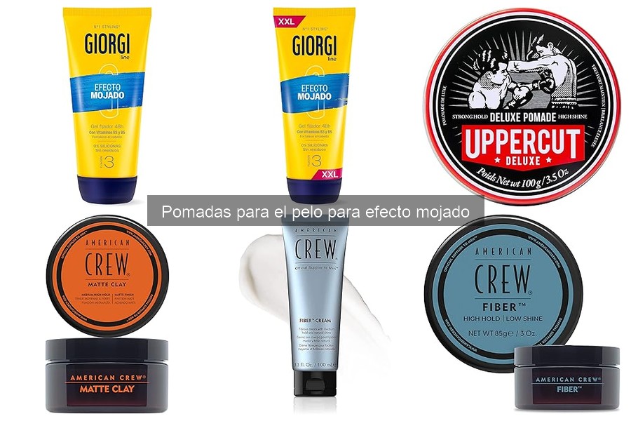 Pomadas para el Pelo de Efecto Mojado: ¿Qué Son y Cómo Funcionan?
