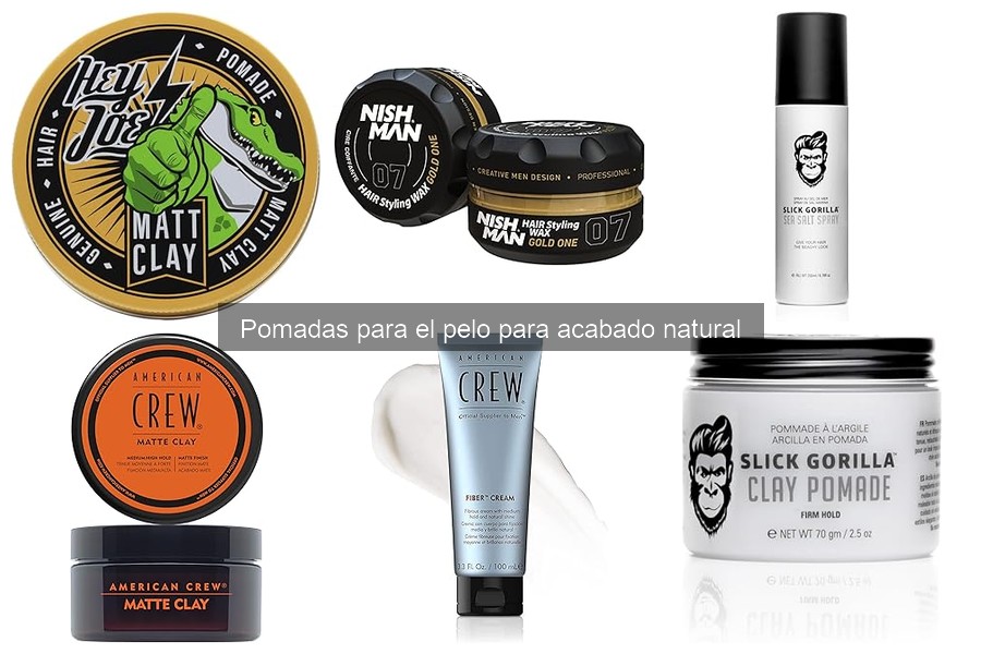 Pomadas para el pelo vs. geles y ceras: ¿Cuál elegir?