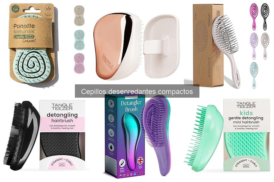 Precios de cepillos desenredantes compactos: comparación y guía
