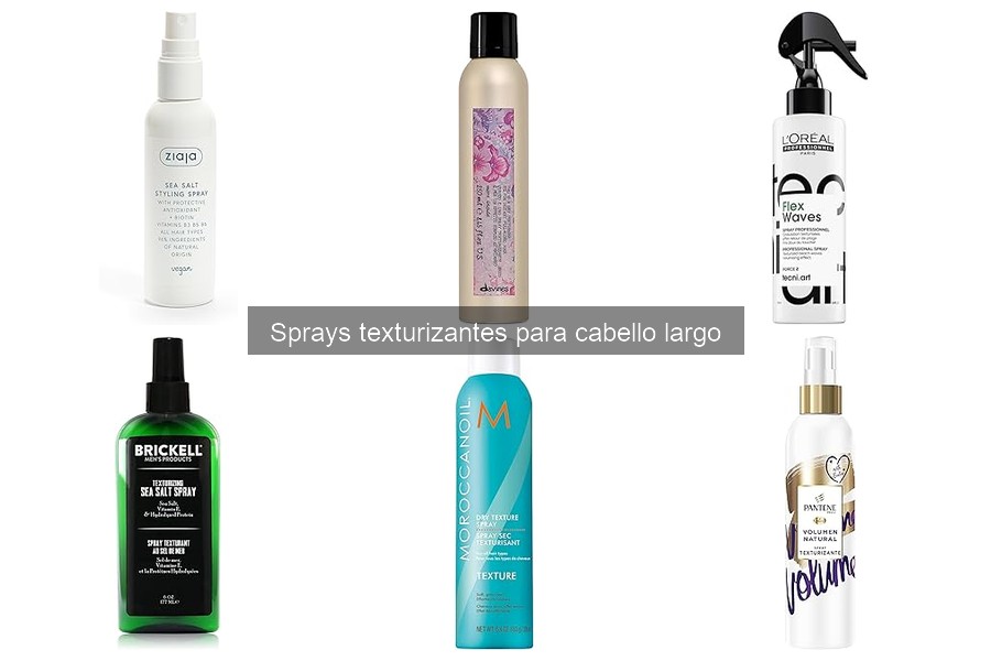 Precios de los Mejores Sprays Texturizantes para Cabello Largo