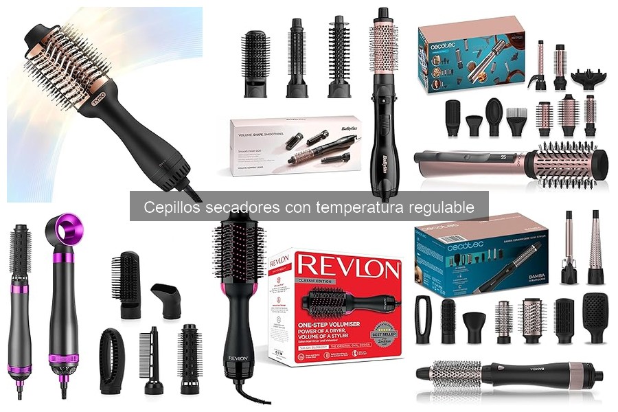 Preguntas Frecuentes sobre Cepillos Secadores con Temperatura Regulable