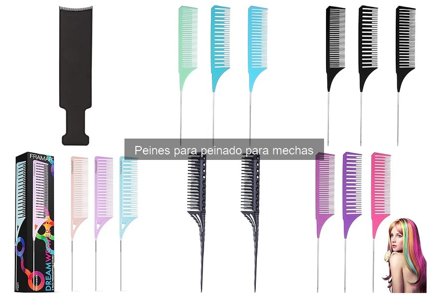 Problemas comunes al usar peines para mechas y soluciones