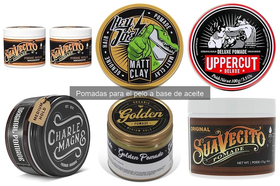 Problemas comunes al usar pomadas para el pelo a base de aceite
