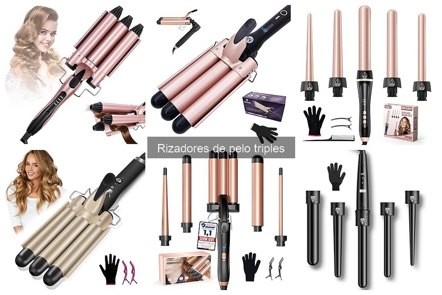 ** Problemas Comunes con Rizadores de Pelo Triples y Soluciones