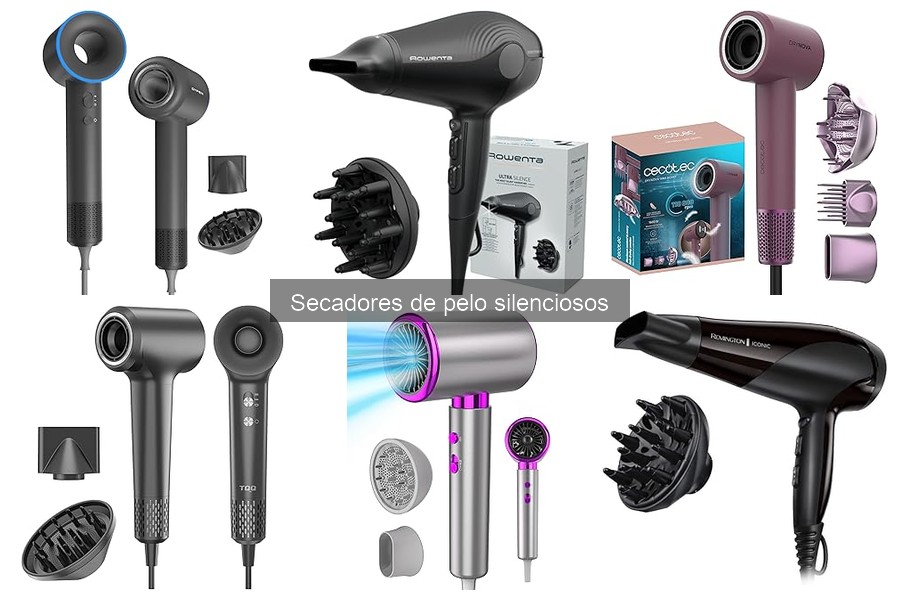 Problemas comunes con secadores de pelo silenciosos y soluciones