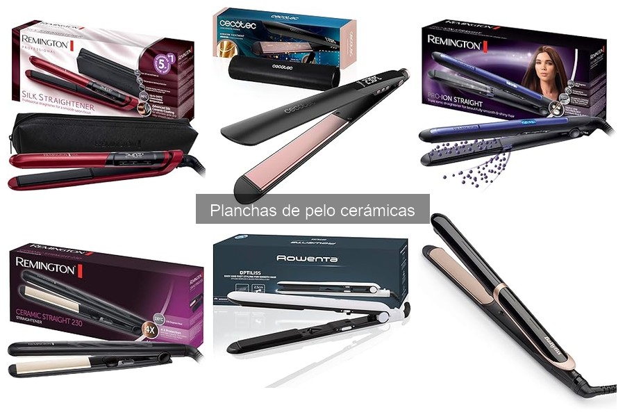 Problemas comunes de planchas de pelo cerámicas y soluciones