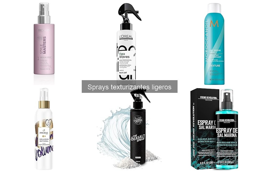 ¿Pueden los sprays texturizantes ligeros usarse en cabellos rizados?