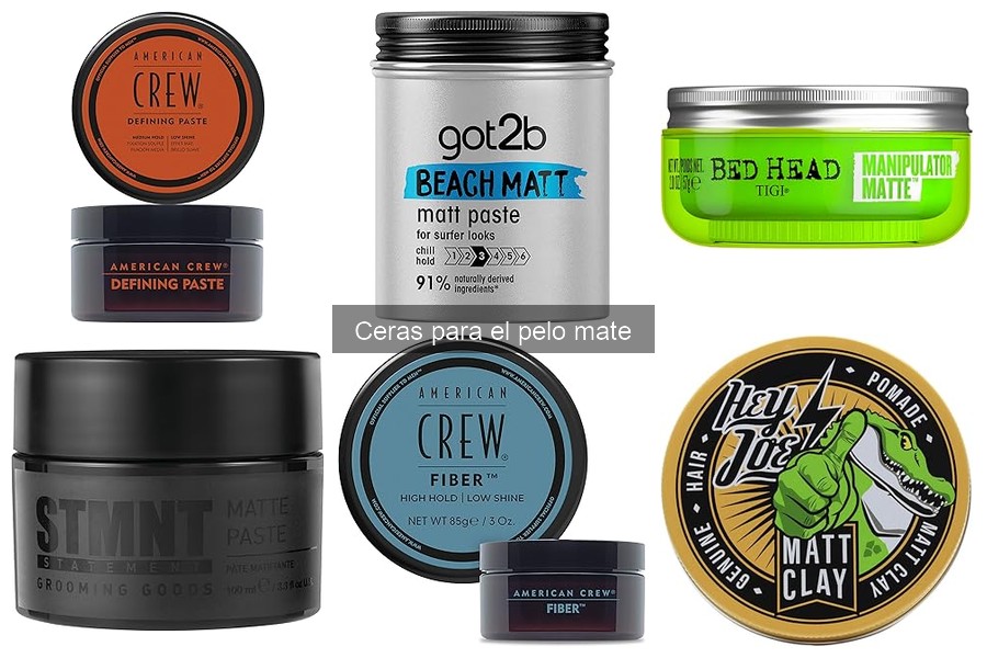 ¿Qué es la cera para el pelo mate? Características y usos