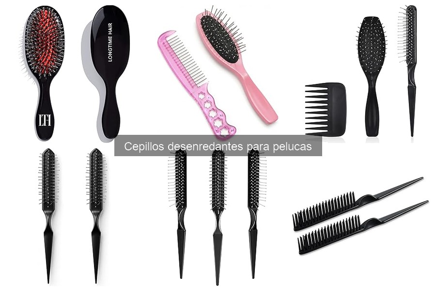 ¿Qué es un cepillo desenredante para pelucas?