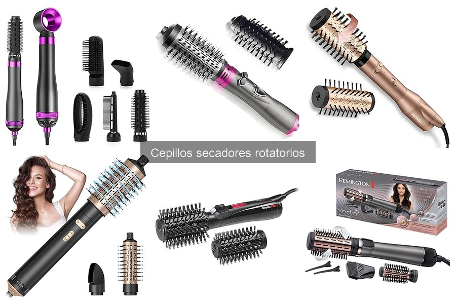 ¿Qué es un cepillo secador rotatorio? Características y usos