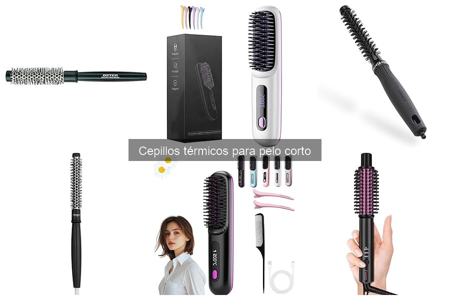 ¿Qué es un cepillo térmico para pelo corto? Ventajas y usos