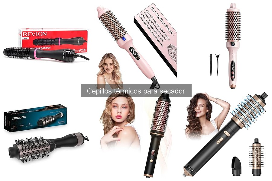 ¿Qué es un cepillo térmico para secador? Descubre sus funciones