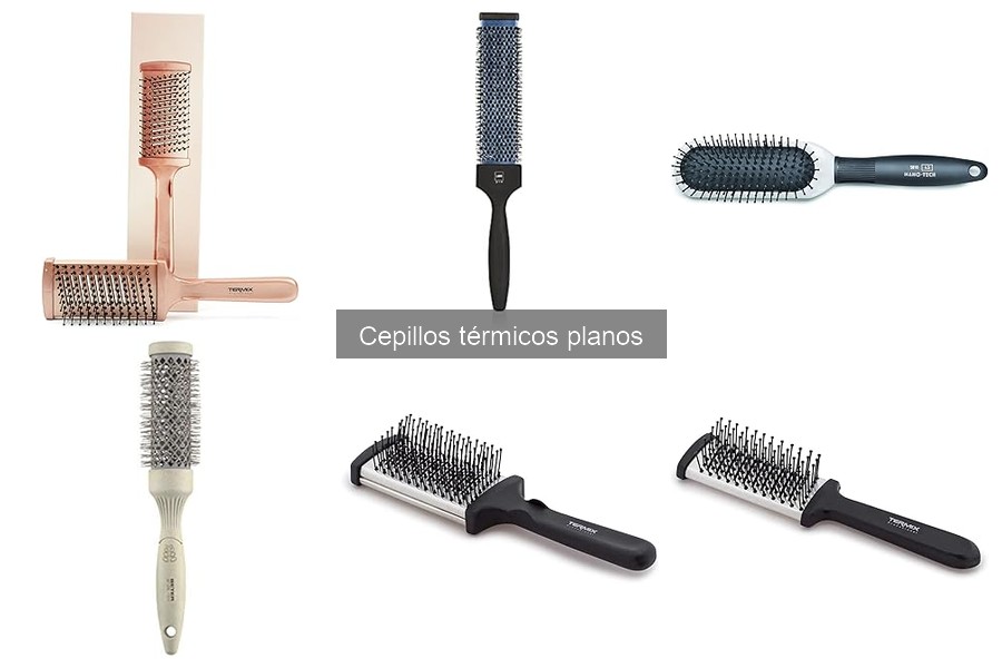 ¿Qué es un cepillo térmico plano y cómo funciona?