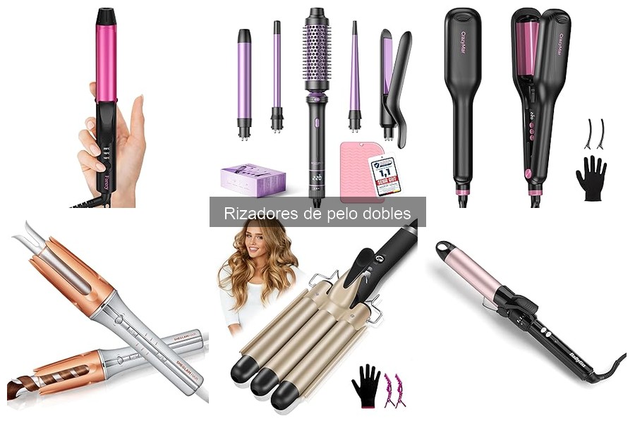 ¿Qué es un rizador de pelo doble? Características y usos