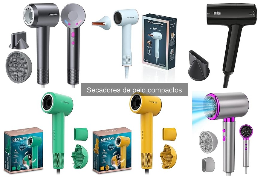 ¿Qué es un secador de pelo compacto? Guía completa