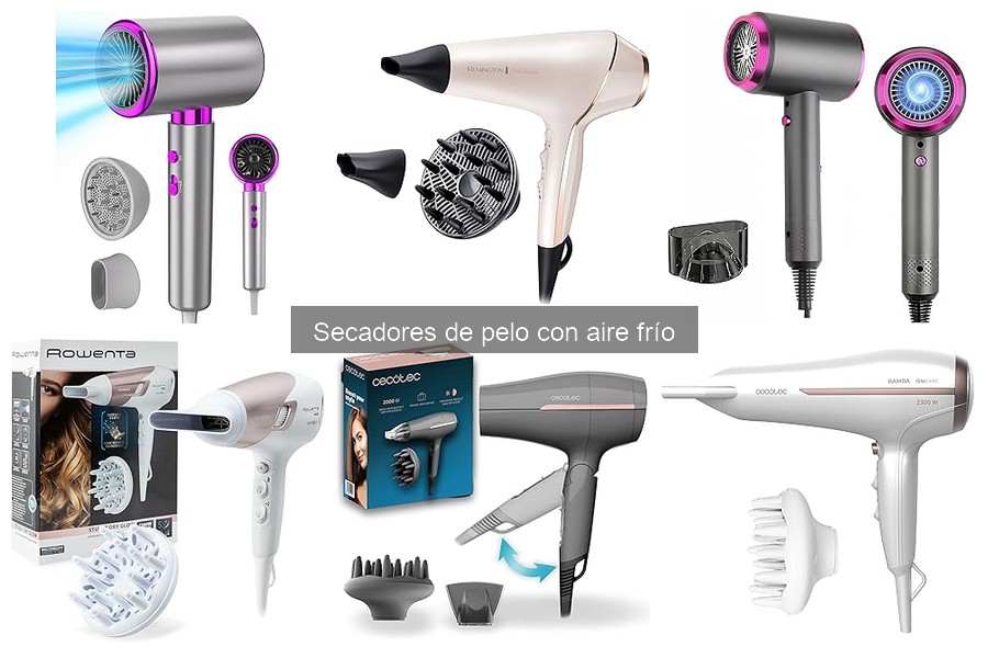 ¿Qué es un secador de pelo con aire frío? Beneficios y características