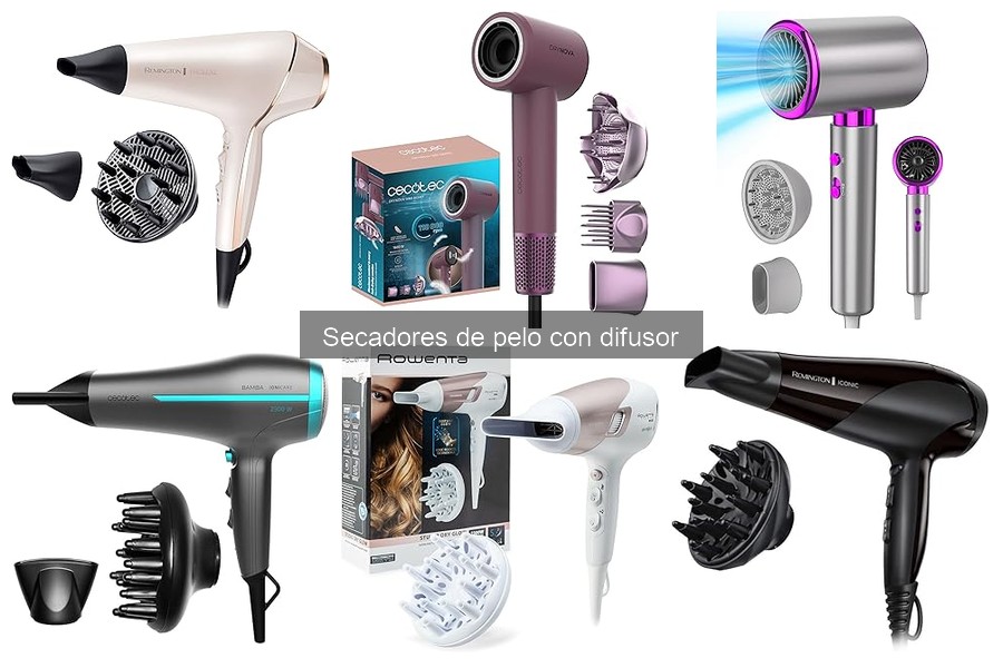 ¿Qué es un secador de pelo con difusor? Descubre sus ventajas