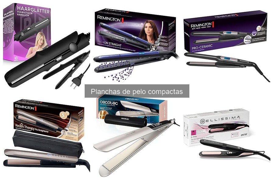 ¿Qué es una plancha de pelo compacta? Descubre sus beneficios