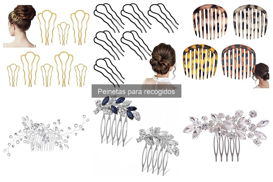 ¿Qué son las peinetas para recogidos? Características y Función