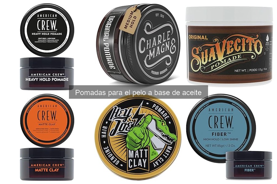 ¿Qué son las pomadas para el pelo a base de aceite?