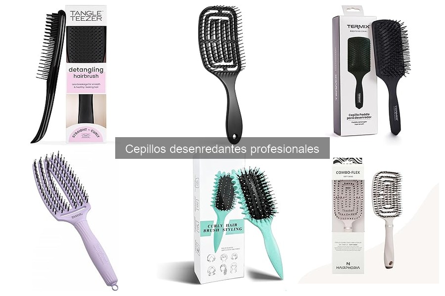 ¿Qué son los cepillos desenredantes profesionales?