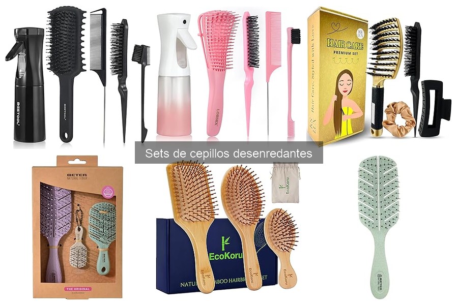 ¿Qué son los cepillos desenredantes y cómo funcionan?