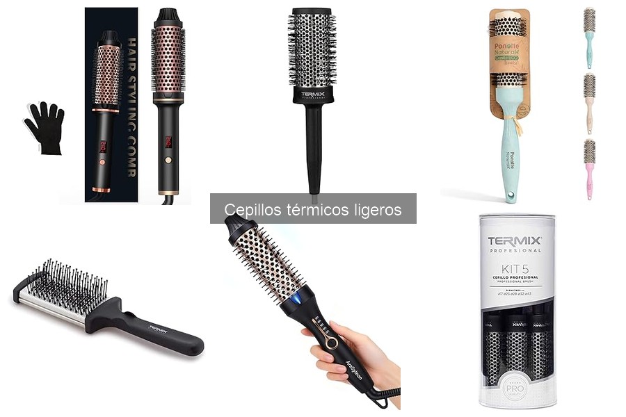 ¿Qué son los cepillos térmicos ligeros? Características y usos