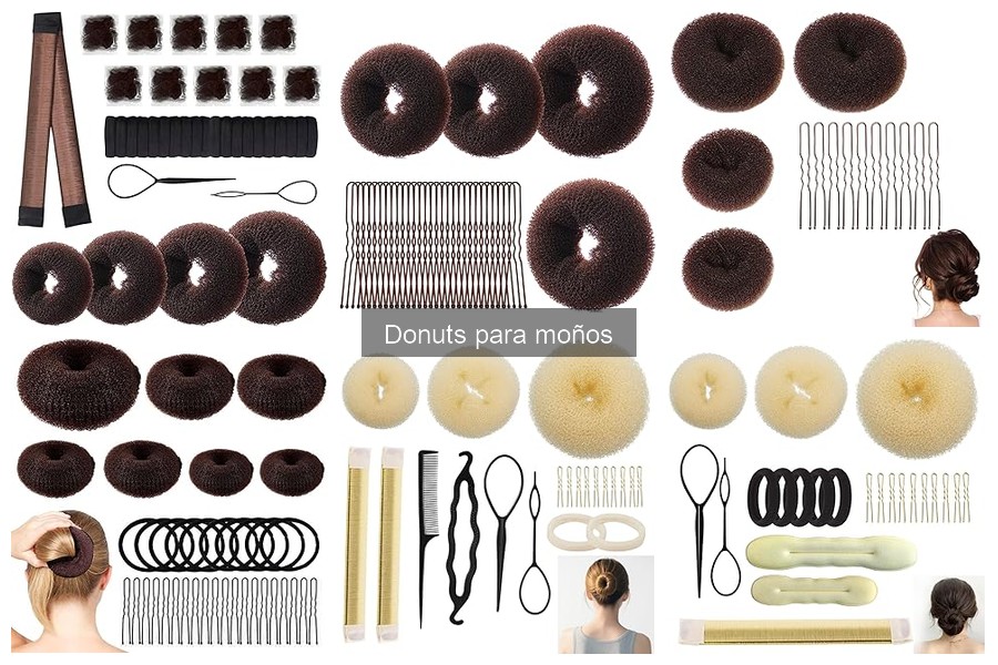 ¿Qué son los donuts para moños y cómo usarlos?