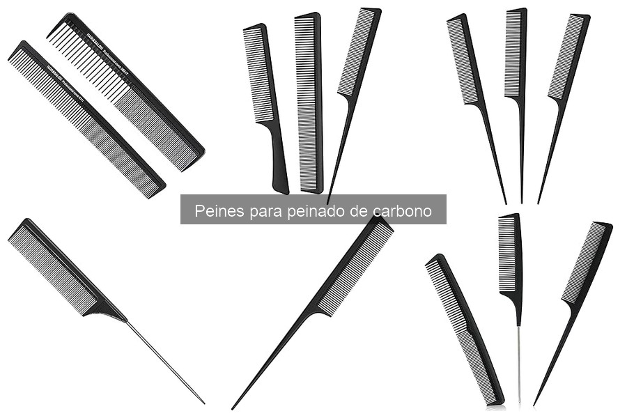 ¿Qué son los peines de carbono? Características y beneficios