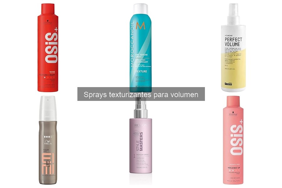 ¿Qué son los sprays texturizantes para volumen?
