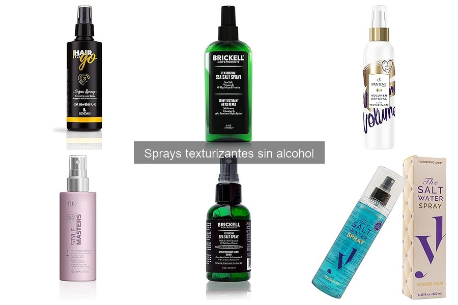 ¿Qué son los sprays texturizantes sin alcohol? Beneficios