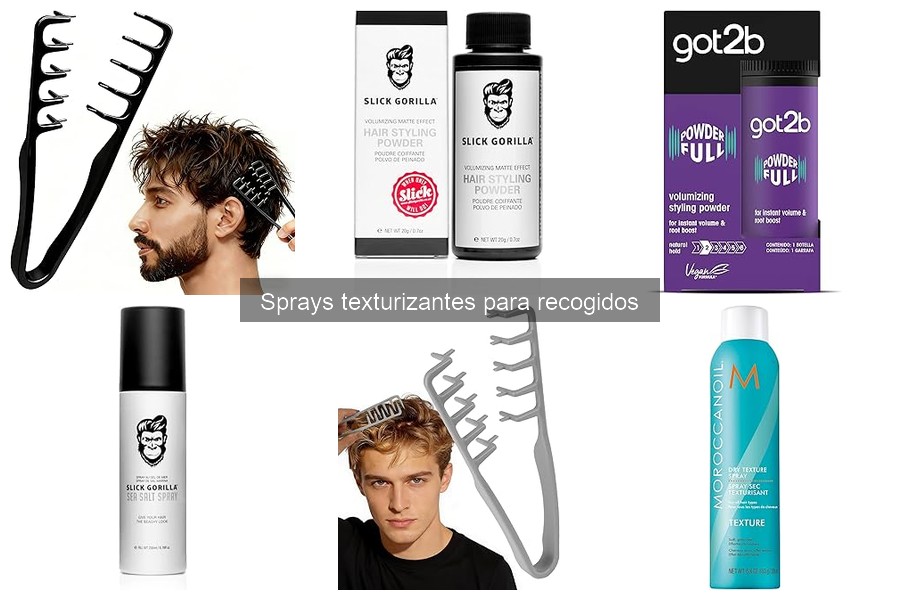 Recogidos fáciles con spray texturizante: Guía práctica