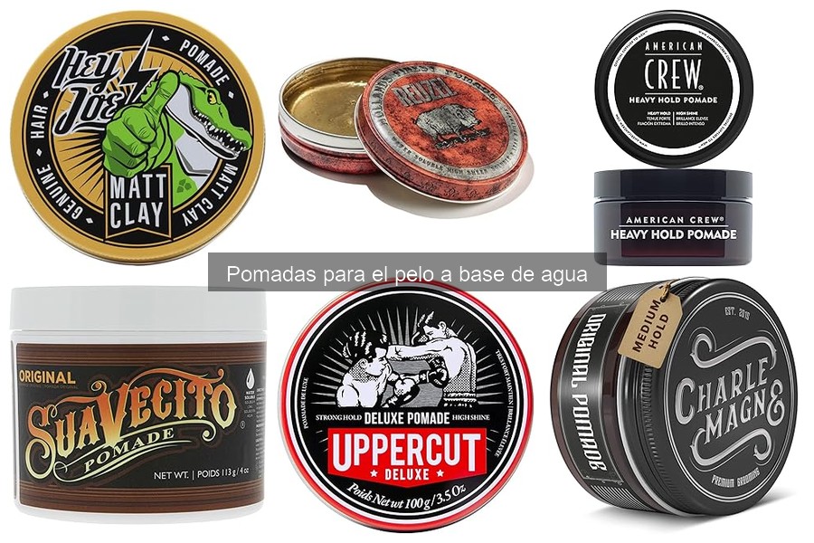 Reseñas de Pomadas para el Pelo a Base de Agua