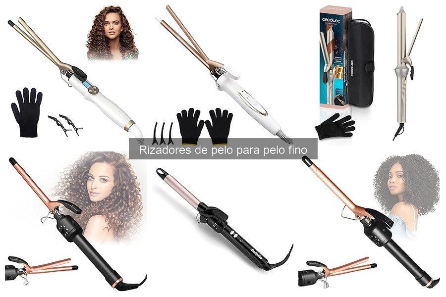 Rizadores de pelo para cabello fino: características esenciales