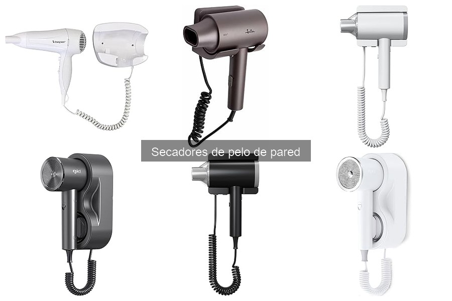 Secadores de pelo de pared con características especiales