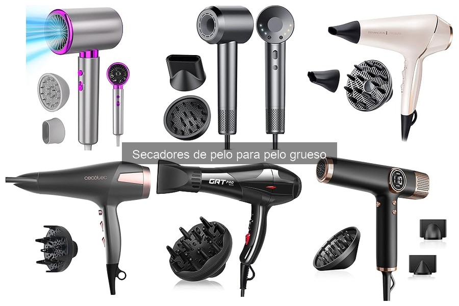 Secadores que desenredan cabello grueso: ¿Funciona?