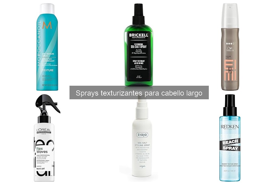 Seguridad de los Sprays Texturizantes para Cabello Largo