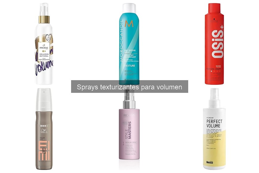 Soluciona problemas de volumen con sprays texturizantes