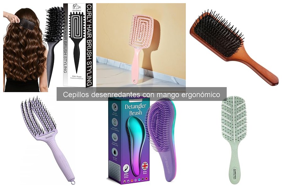 Soluciona problemas del cabello con cepillos desenredantes