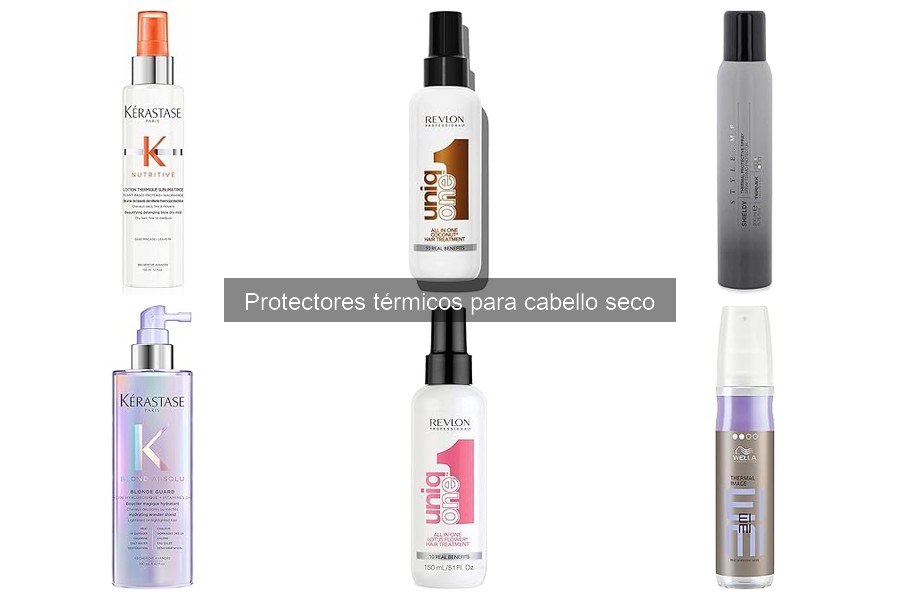 ¿Son necesarios los protectores térmicos para cabello seco?