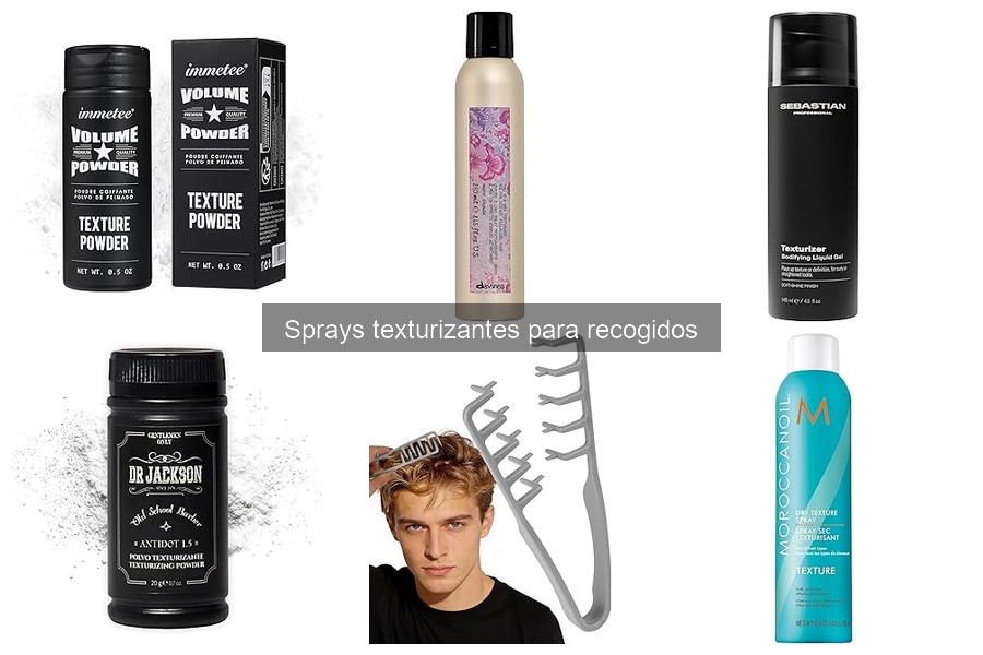 Spray texturizante profesional para recogidos: mejores opciones