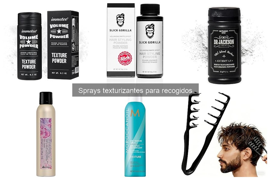 Spray texturizante vs. laca: ¿cuál elegir para recogidos?