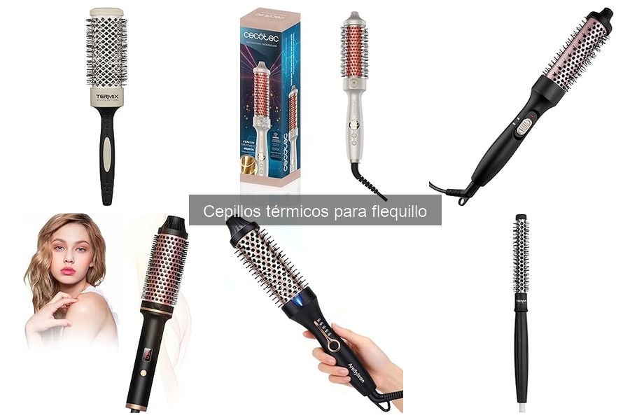 Técnicas para Volumen en el Flequillo con Cepillos Térmicos