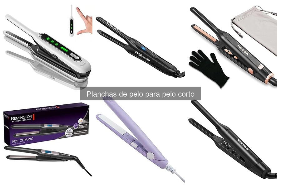 Temperaturas ideales para planchar el cabello corto