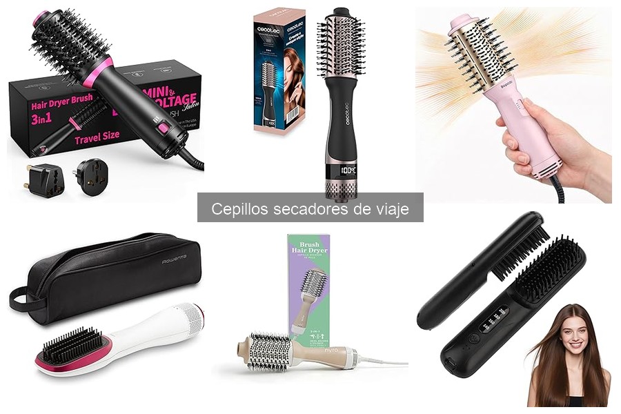 Testimonios reales sobre cepillos secadores de viaje