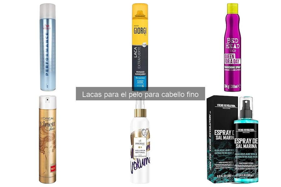 Tipos de Lacas para el Pelo Ideales para Cabello Fino