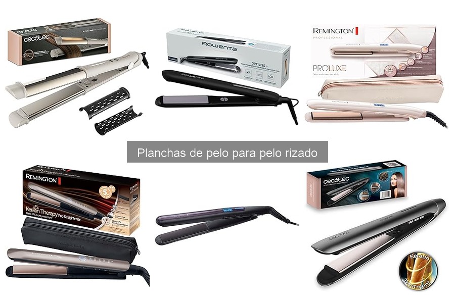 Tipos de Planchas de Pelo para Cabello Rizado: Guía Completa