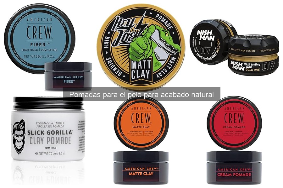 Tipos de pomadas para el pelo y sus beneficios